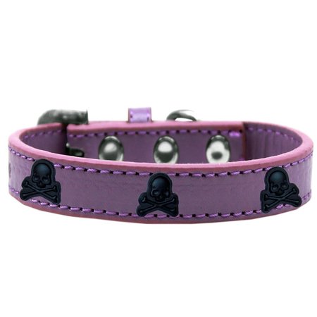 PET PAL Skull Widget Dog CollarLavender Size 20 PE923989